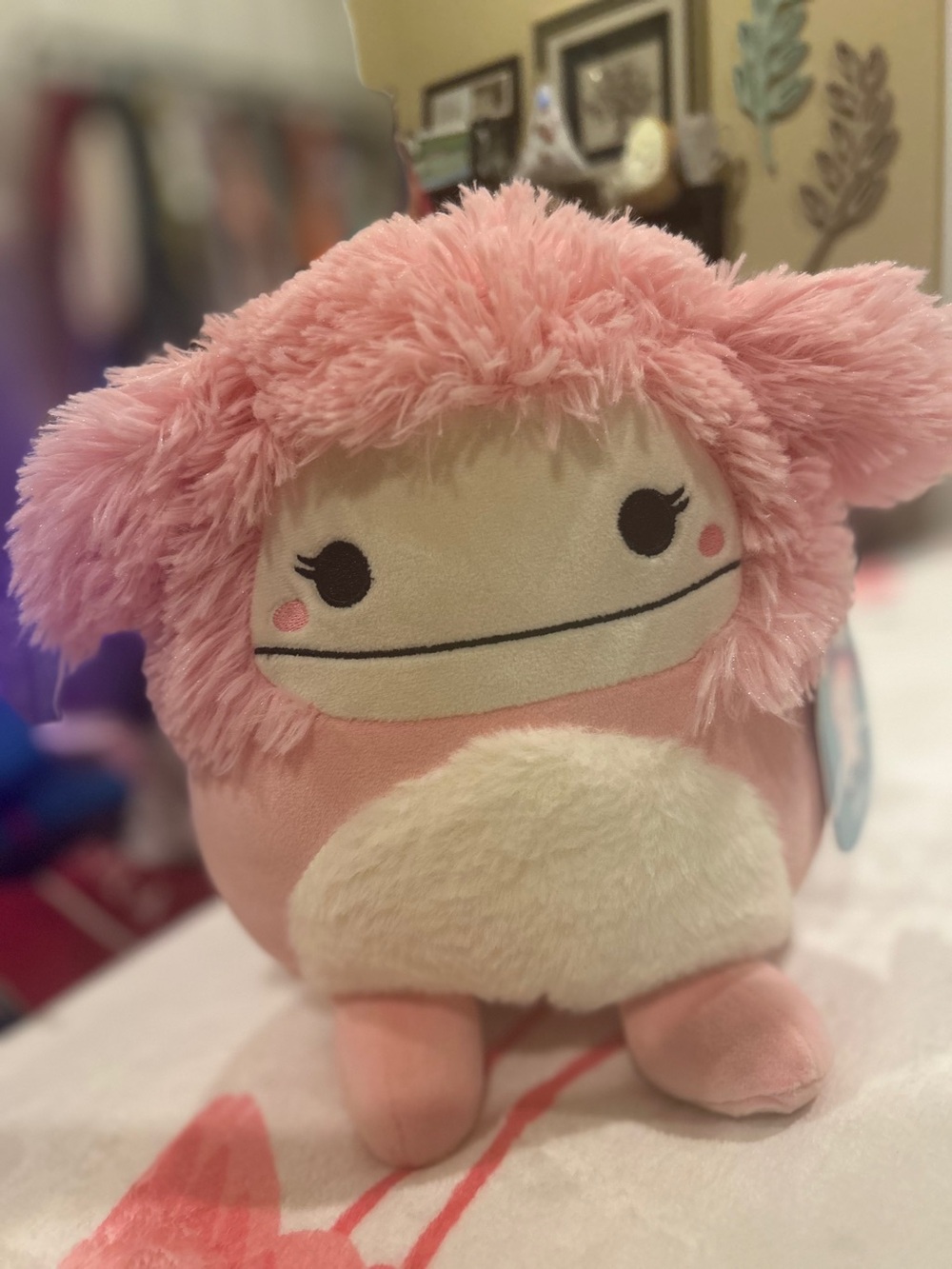 Squishmallows Plush Pink Small Pet Toy - Soft Cuddly Plush